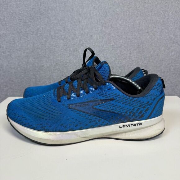 Brooks Levitate GTS 5 Support Running Shoes Blue Navy White Mens Size 12 main image 5